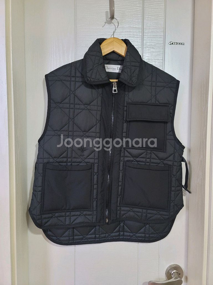 크리스챤 디올 퀼팅조끼--0