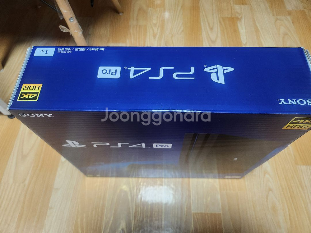 PS4 Pro 젯 블랙 ssd1테라 박스셋 팝니다--1