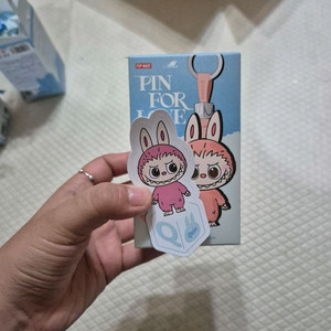 팝마트 라부부 미니키링-비밀번호시리즈Q