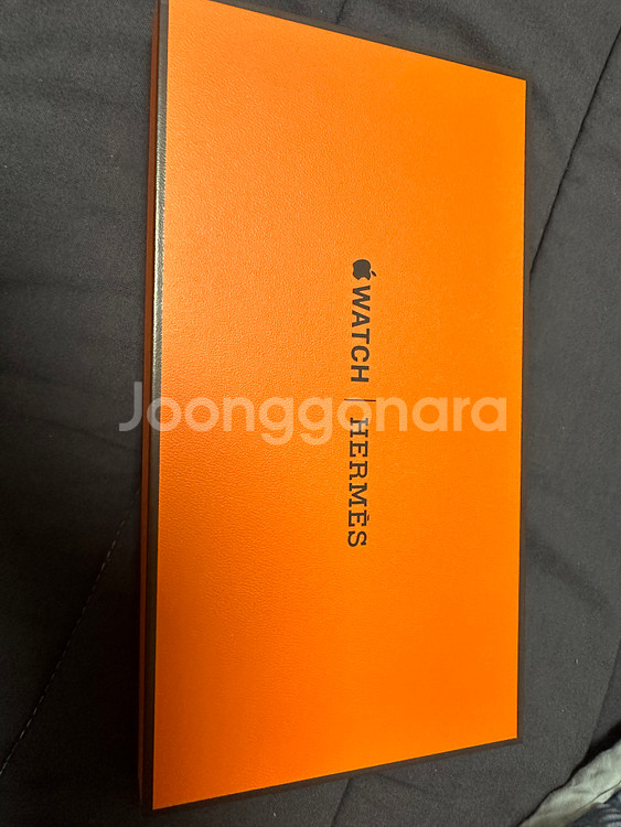 애플워치 에르메스 그리 티탄 스트랩 미개봉 49mm--1