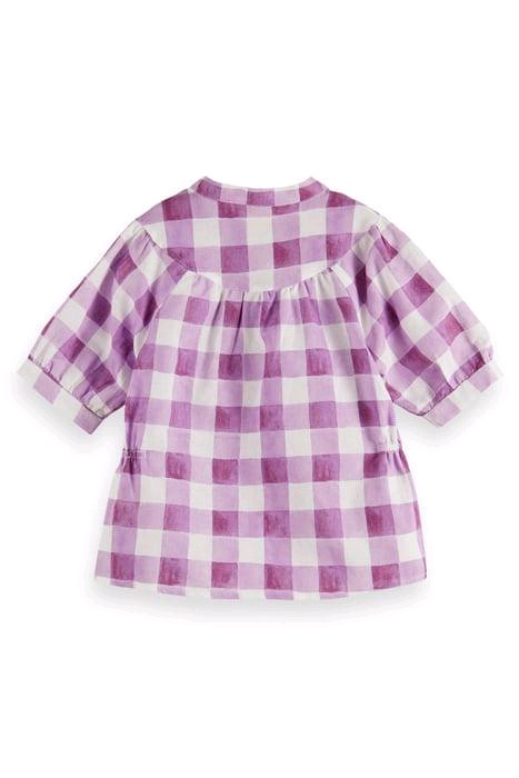 스카치앤소다 키즈 린넨 반팔 체크 셔츠--9