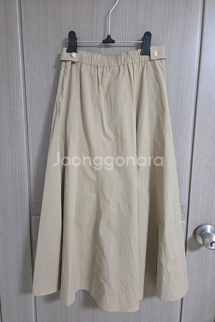 SJSJ 언밸런스플레어스커트 랑방 타임 마인 더캐시미어--4