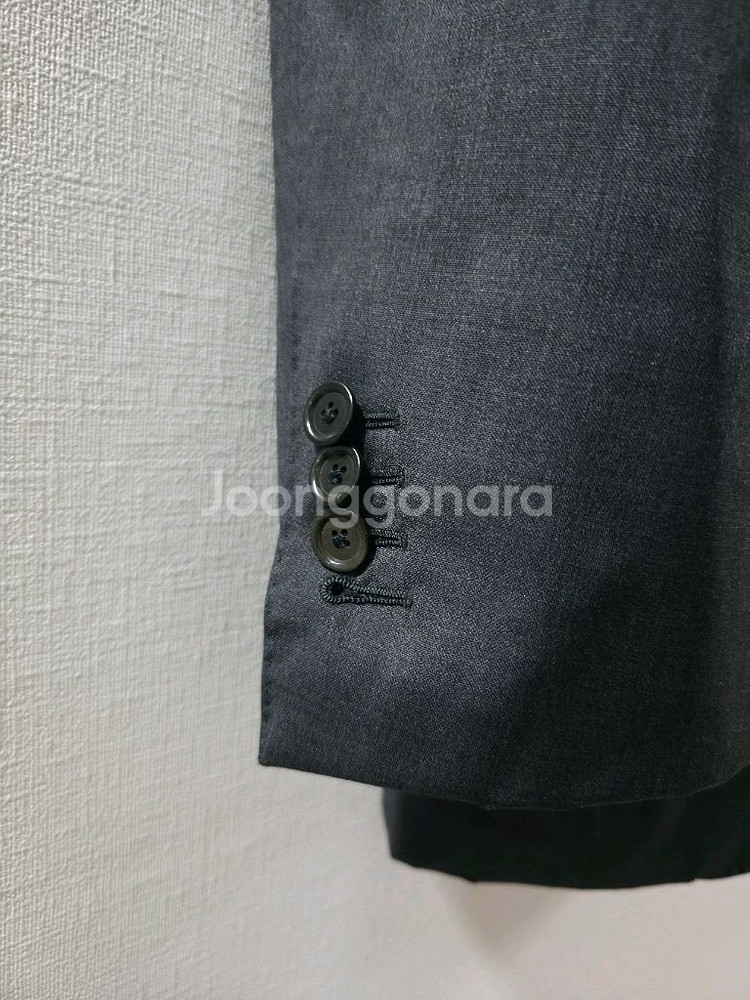 소버린 로로피아나 차콜그레이 스포츠코트 자켓--4