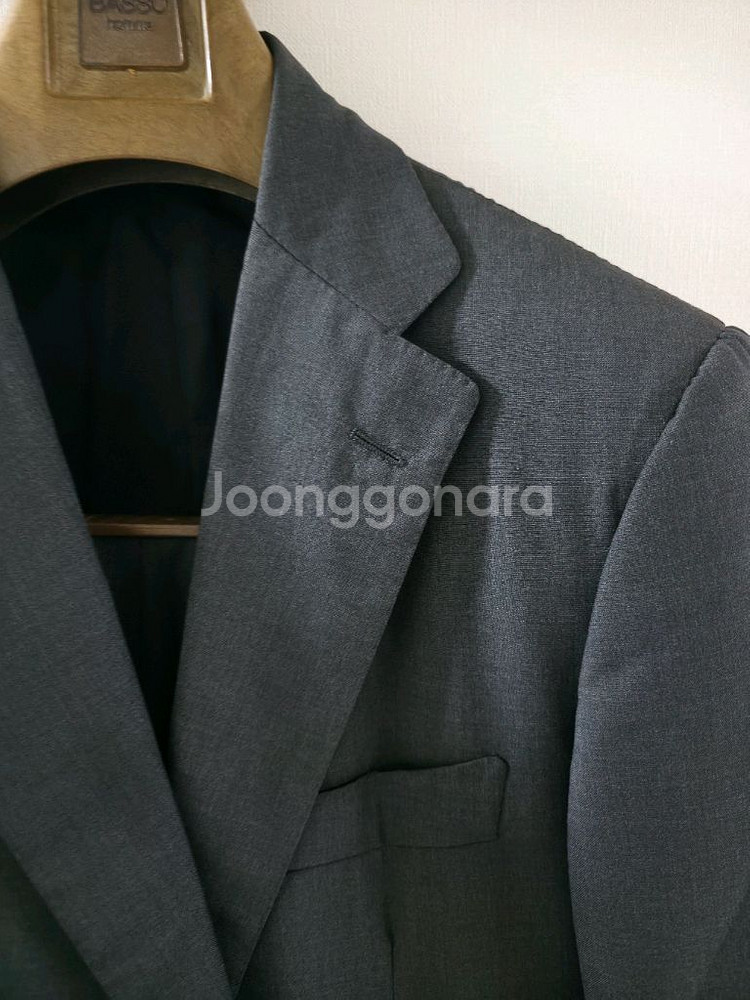 소버린 로로피아나 차콜그레이 스포츠코트 자켓--1