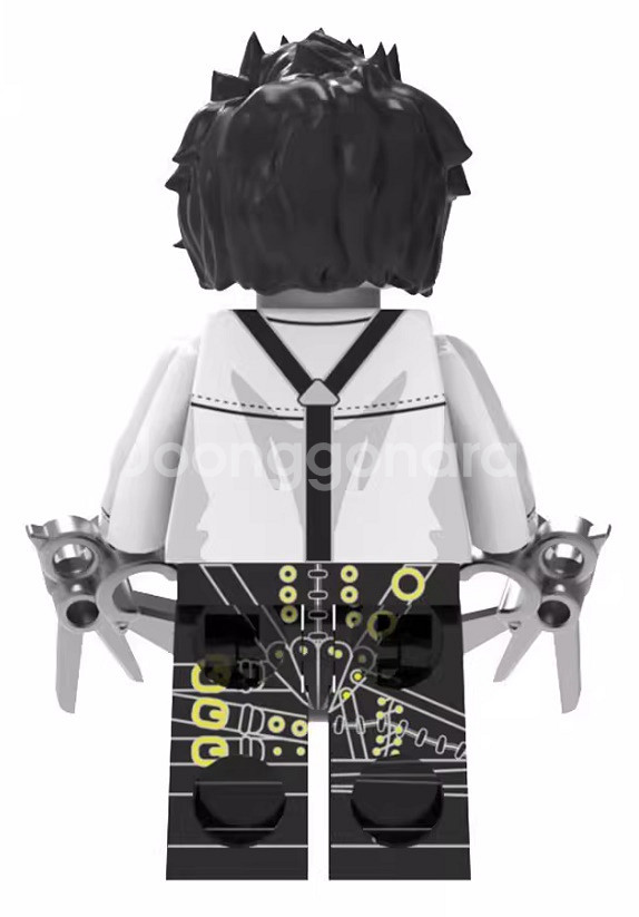 영화 가위손 미니피규어 2종 세트 레고호환 커스텀 미개--4