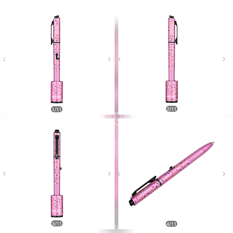 오라이트 오펜 글로우 레이저포인트 볼펜--2