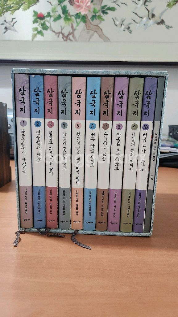 우리말로 쉽게 풀어쓴 완역 삼국지 1~10+부록 소장용--0