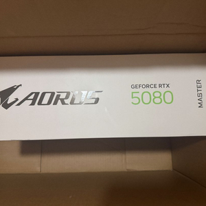 [새상품] 5080 AORUS MASTER ICE