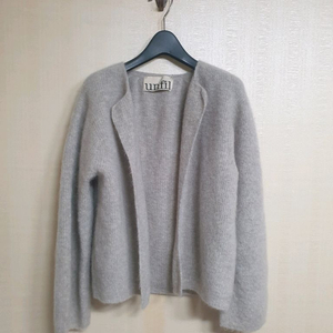 언필 unfil 모헤어혼방 오픈형 가디건/1