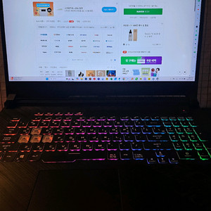 아수스게이밍노트북 ASUS ROG STRIXG712L