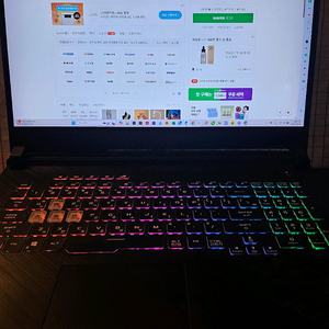 아수스게이밍노트북 ASUS ROG STRIXG712L