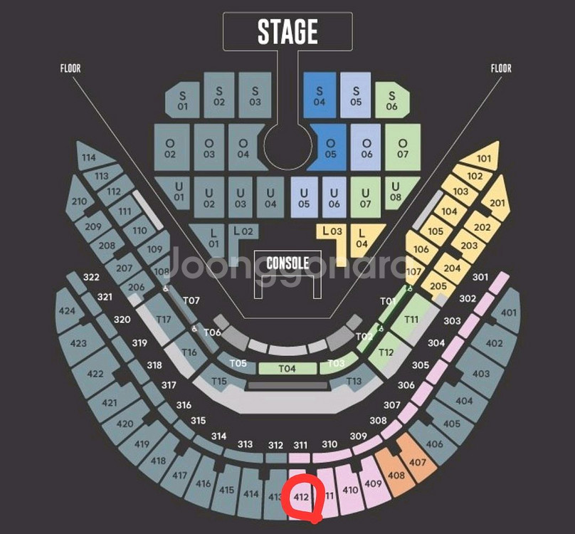 브아솔 콘서트(12.24이브) 2층 210구역 1석양도--2