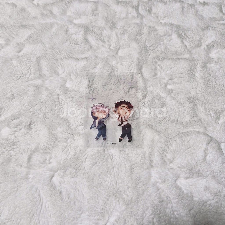 조개소년 말랑 키링 패키지 투명 포토카드--0