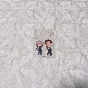 조개소년 말랑 키링 패키지 투명 포토카드