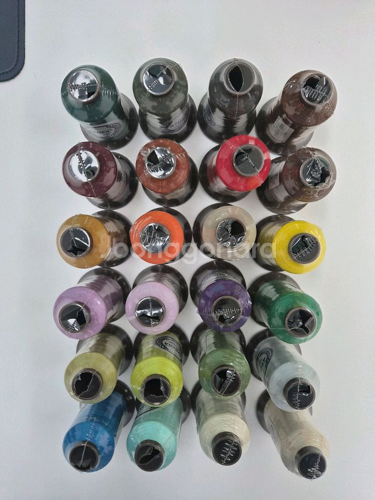 아테나코아사 실 재봉실 미싱실 가정용미싱 실 고무실--0