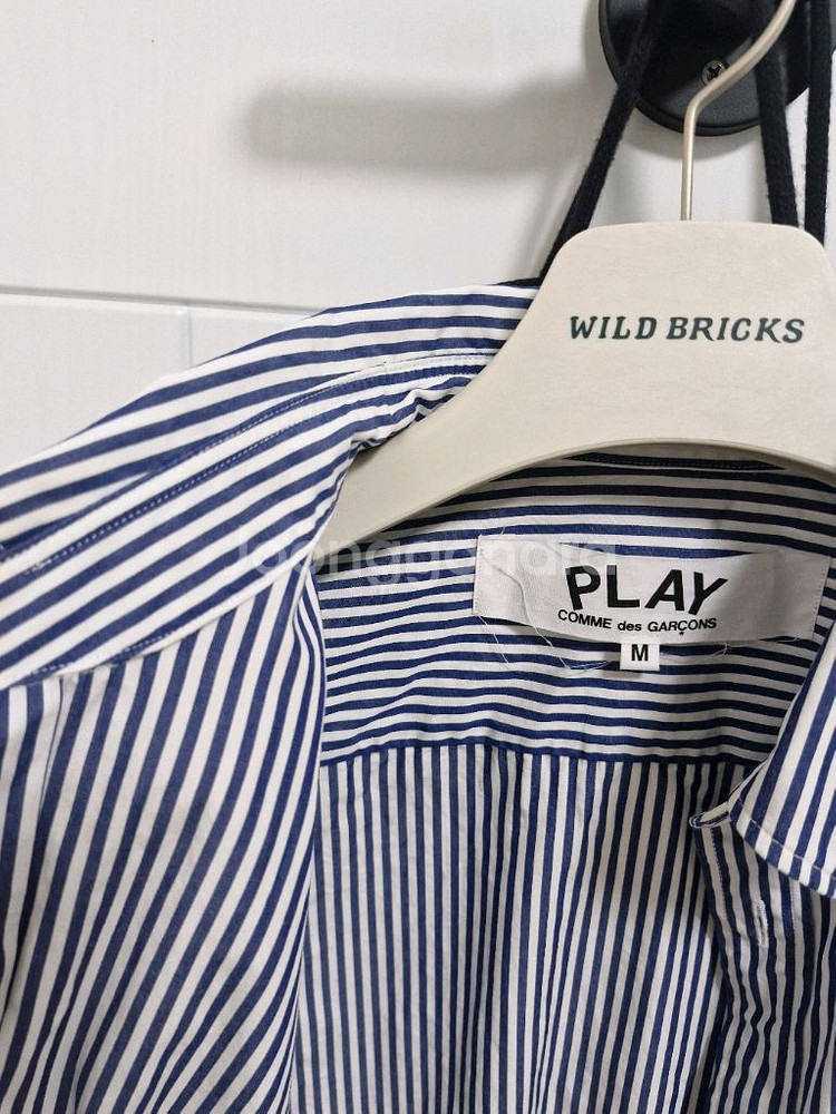 꼼데가르송 스트라이프 셔츠--2