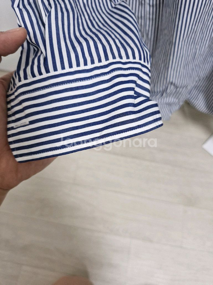 꼼데가르송 스트라이프 셔츠--1