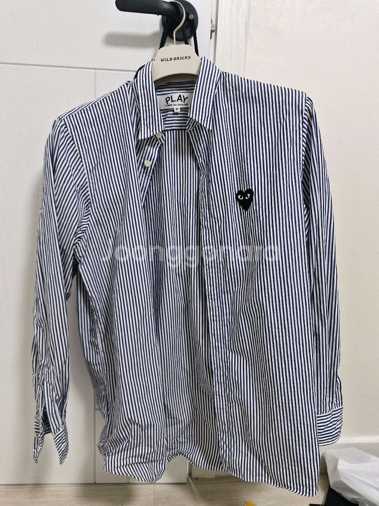 꼼데가르송 스트라이프 셔츠--0