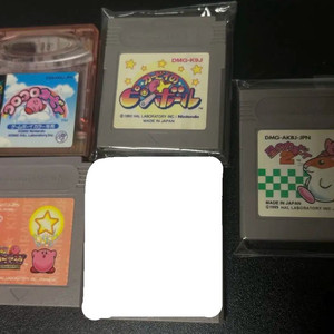 게임보이 gbc 별의 커비 게임팩 일괄