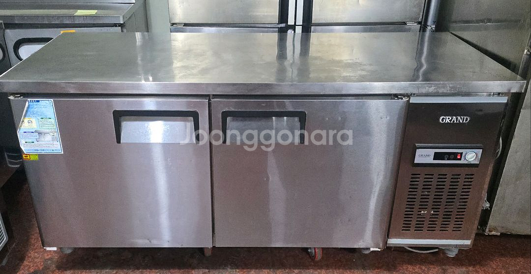 테이블 올냉동고, 우성 1800 사이즈, 근처배송--0
