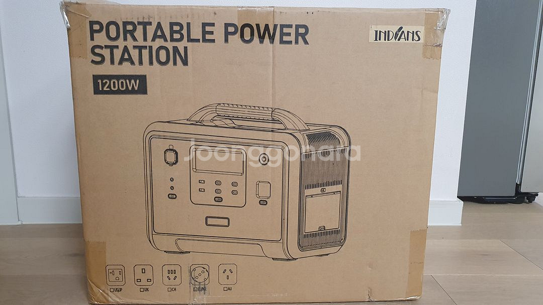 인디언즈 1200W 휴대용 파워뱅크--1