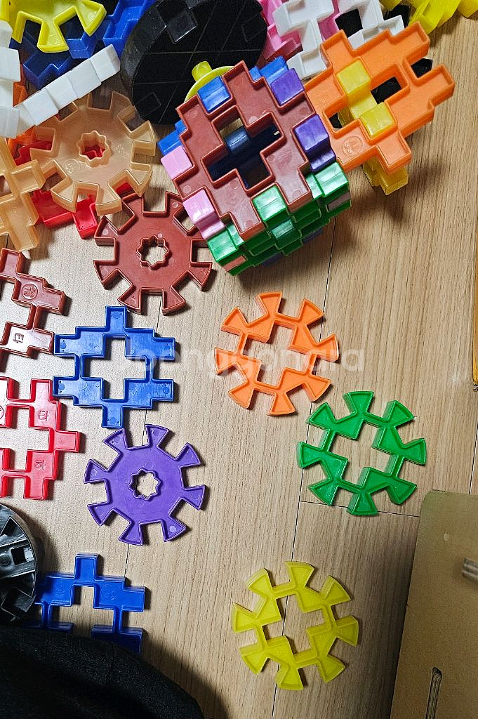 와플블럭 토이맨 뉴꼬마사각블럭 한박스 택포--2