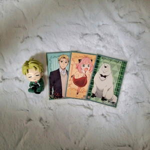 스파이 패밀리 스파패 로이드 어깨쿵 아냐 본드 스티커