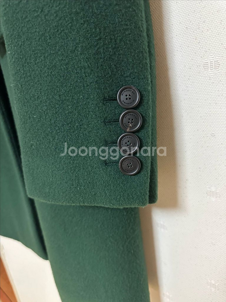 버버리 프로섬 14fw 캐시미어 오버핏 싱글코트--3