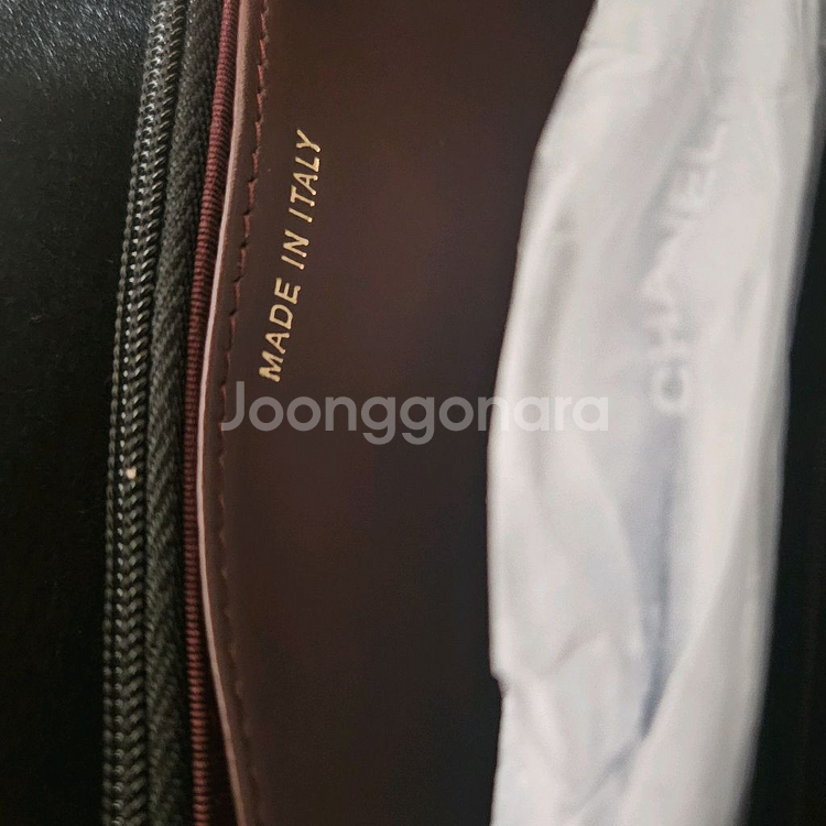 샤넬 woc 캐비어 금장 미사용--5