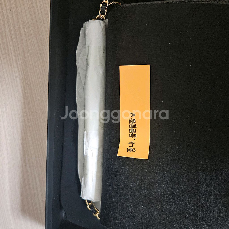 샤넬 woc 캐비어 금장 미사용--9