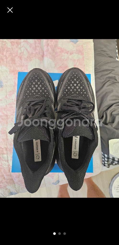 호카 클리프톤 9 블랙 265mm--0