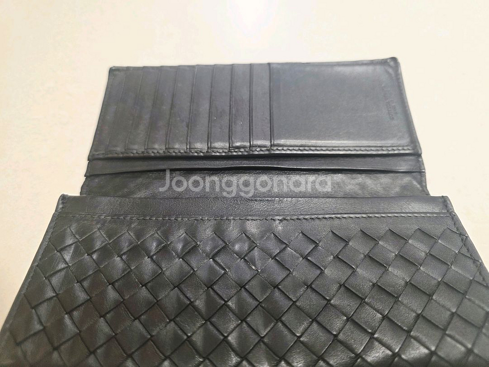 보테가베네타 블랙 장지갑(정품)--1