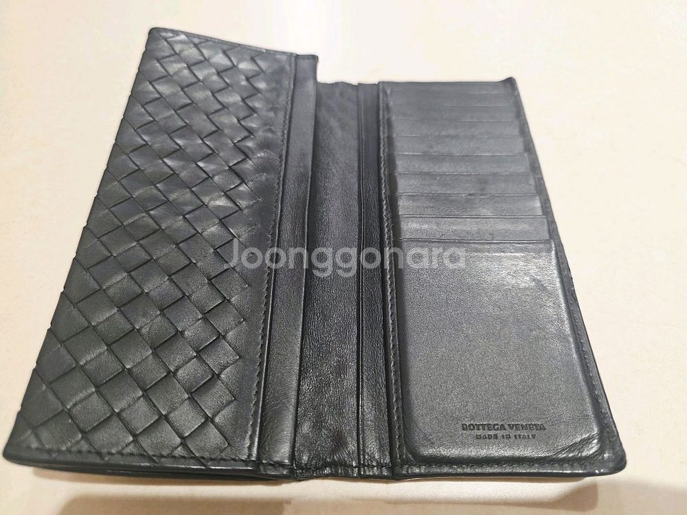 보테가베네타 블랙 장지갑(정품)--2