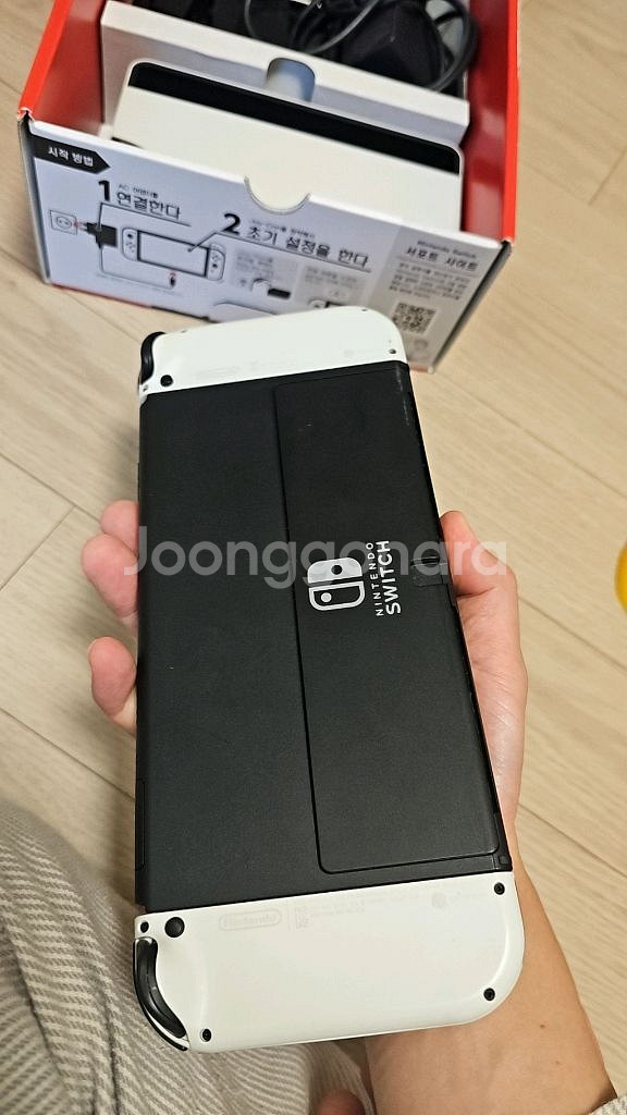S급 풀구성 닌텐도 스위치 OLED 배터리개선--8