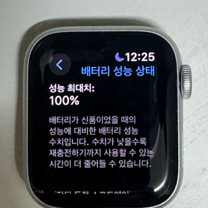 애플워치 SE2 GPS 실버 40mm