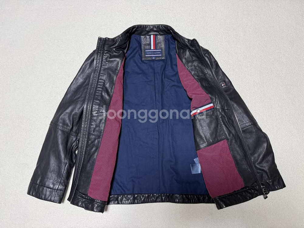 타미힐피거 양가죽 자켓 남성용 95사이즈--1