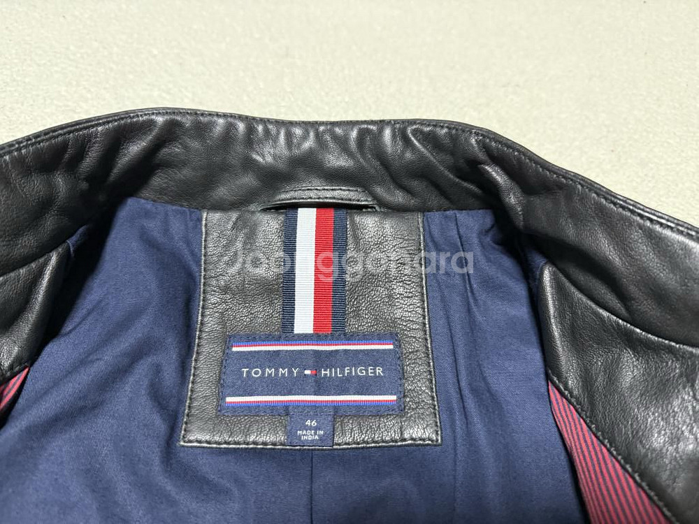 타미힐피거 양가죽 자켓 남성용 95사이즈--5