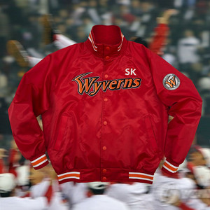 희귀매물)sk와이번스 춘추자켓 SSG 인천야구 최강야구