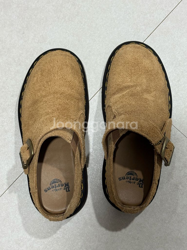 닥터마틴 스웨이드 뮬 아이샴 UK4(230) 풀박스--2