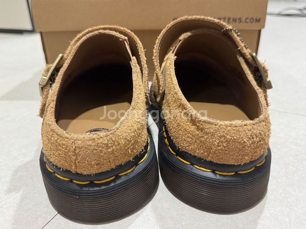 닥터마틴 스웨이드 뮬 아이샴 UK4(230) 풀박스--4