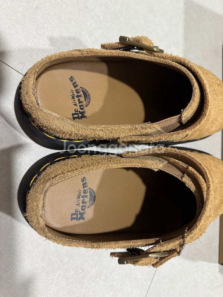 닥터마틴 스웨이드 뮬 아이샴 UK4(230) 풀박스--3