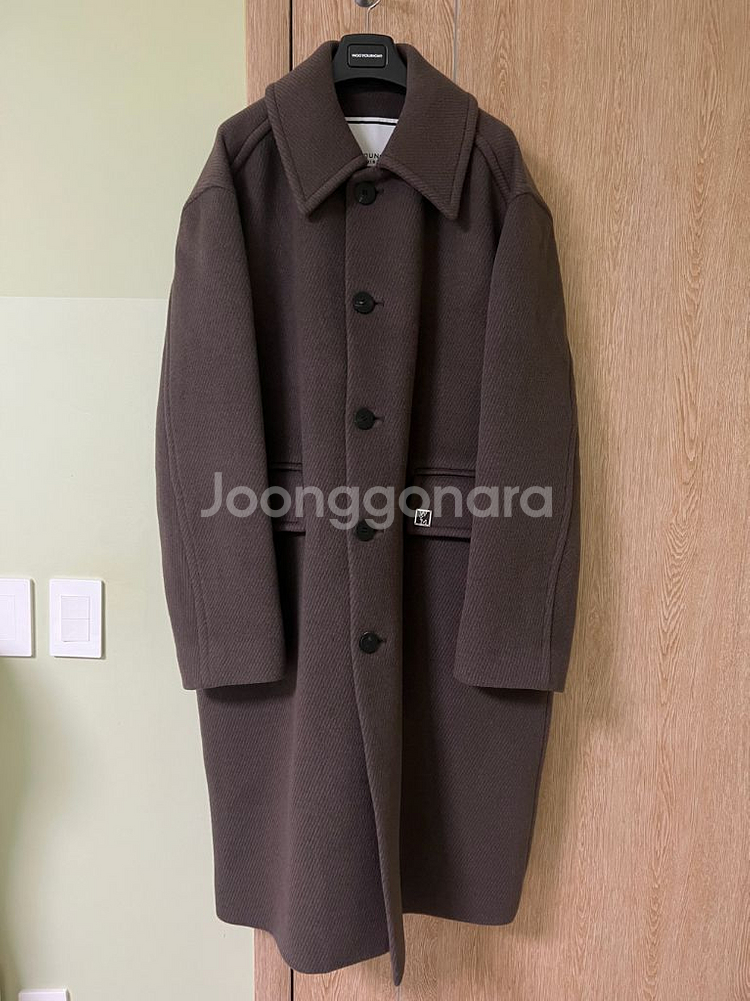 우영미 22fw 발마칸 코트 판매--0