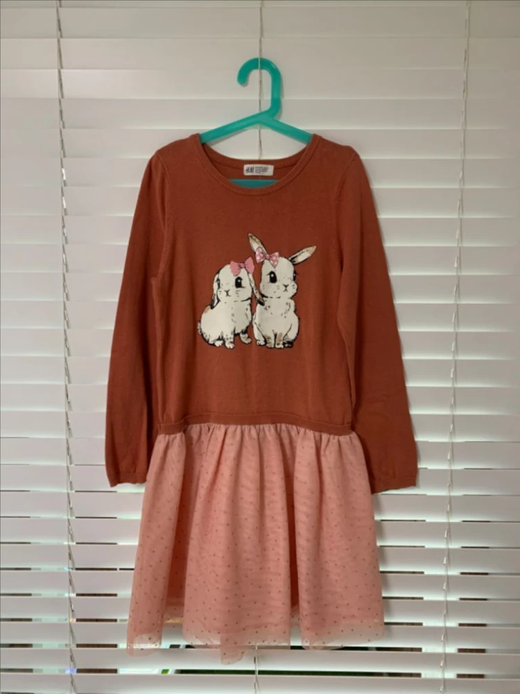 140 사이즈: H&M 여아 원피스 2종 이미지