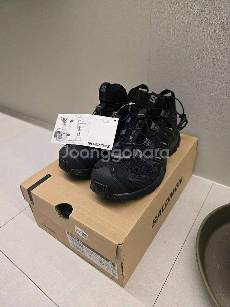살로몬 XA PRO 3D 블랙 마그넷230mm 새상품--0