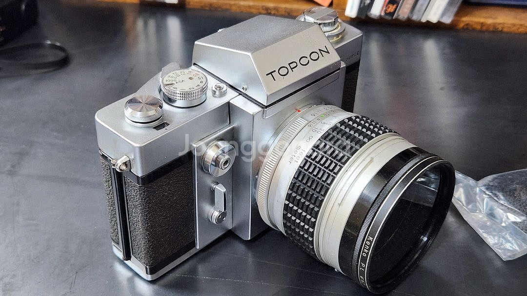TOPCON RE Super + topcor 58mm--1