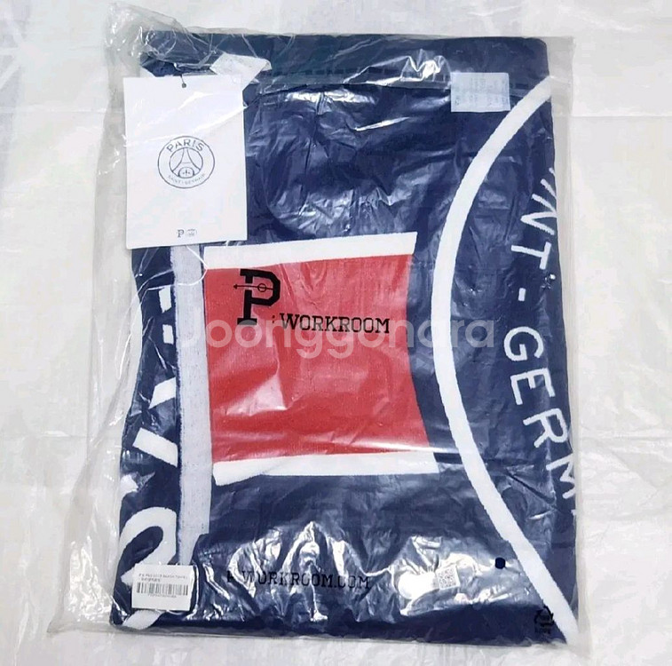 파리생제르망(PSG) 오버더피치 비치타올 축구 이강인--2