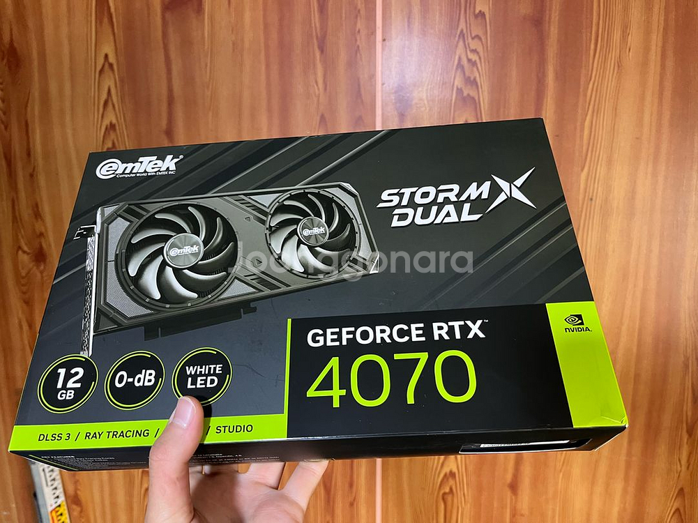 [급처] 이엠텍 지포스 RTX 4070 Storm X--0