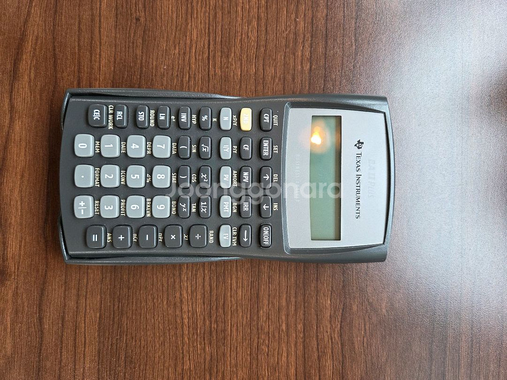 TI BA II PLUS 재무용 계산기--0