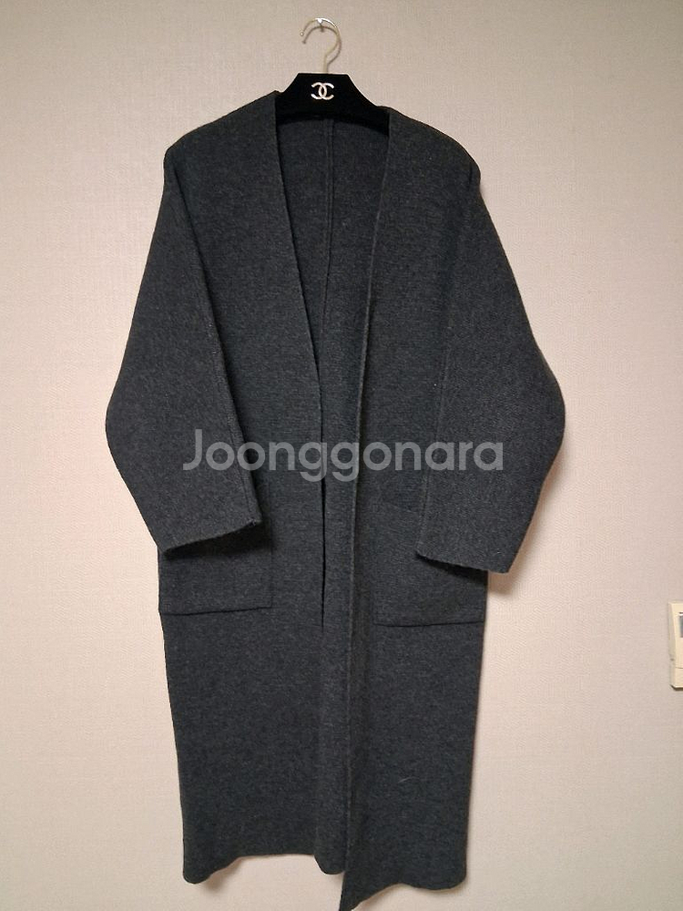 보웬 콘밀 레트로데님 L+ 보웬 울 롱 가디건--7