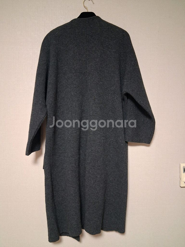 보웬 콘밀 레트로데님 L+ 보웬 울 롱 가디건--8